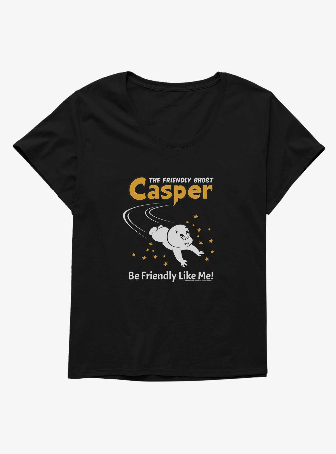 Casper Be Friendly Like Me Girls T-Shirt Plus Size, , hi-res