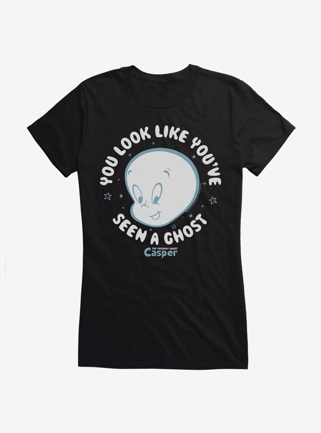 Casper You Look Like You've Seen A Ghost Girls T-Shirt, BLACK, hi-res