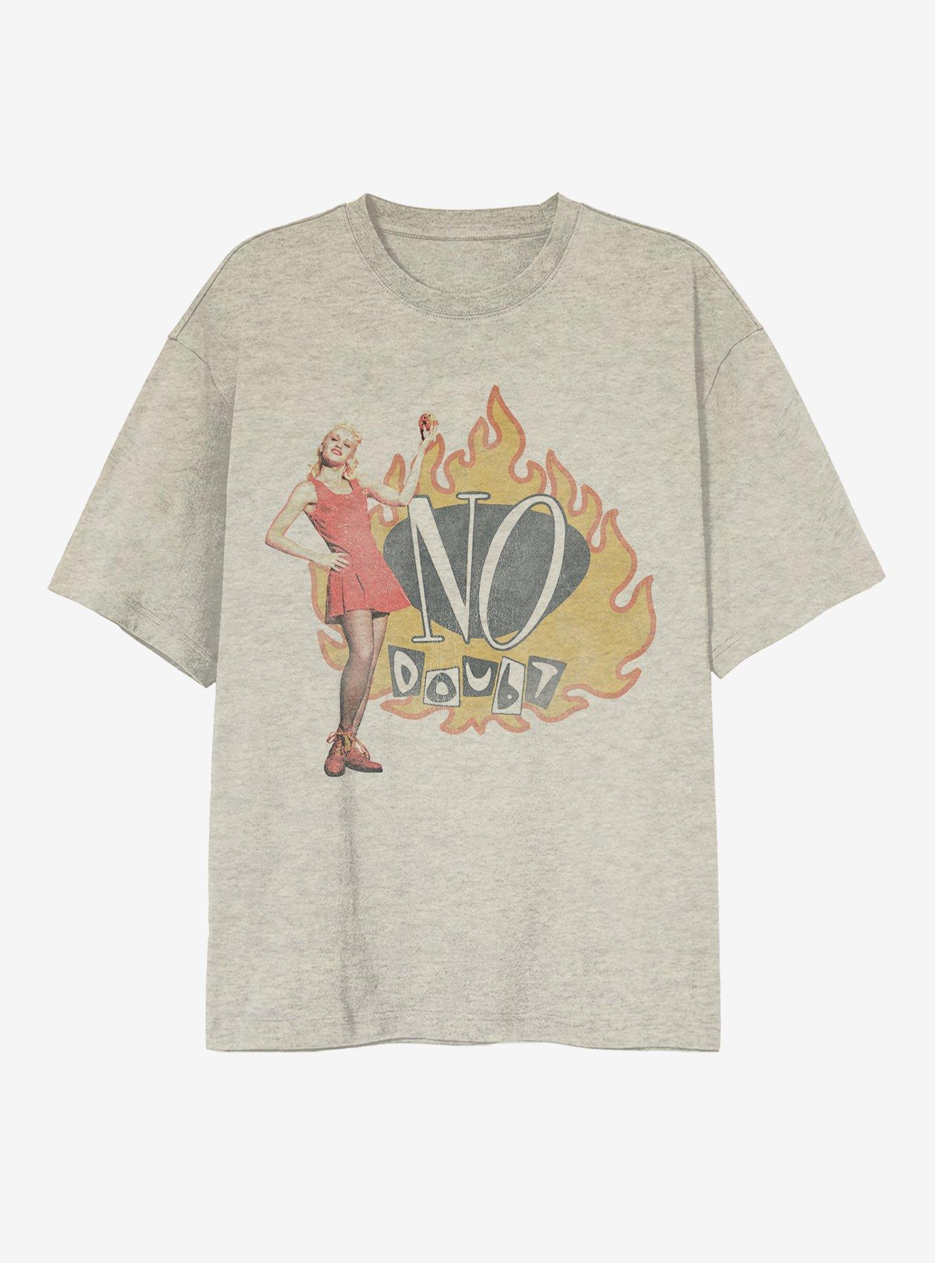 No Doubt Logo Girls T-Shirt, OATMEAL, hi-res