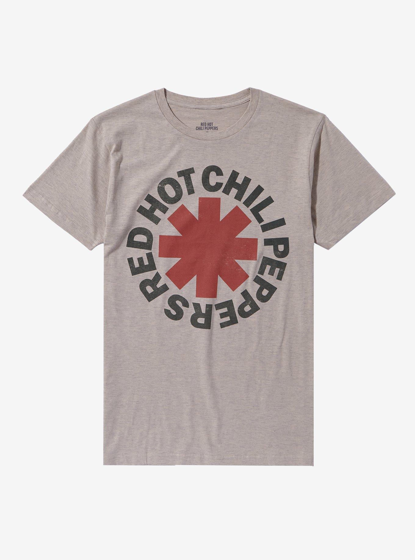 Red Hot Chili Peppers Small LA 1983 Heather Red T Shirt Official RHCP. H1
