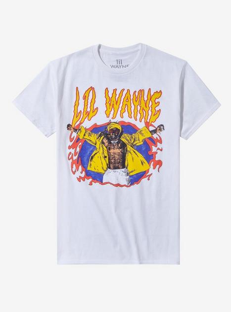 Lil Wayne Yellow Jacket Portrait Boyfriend Fit Girls T-Shirt | Hot Topic