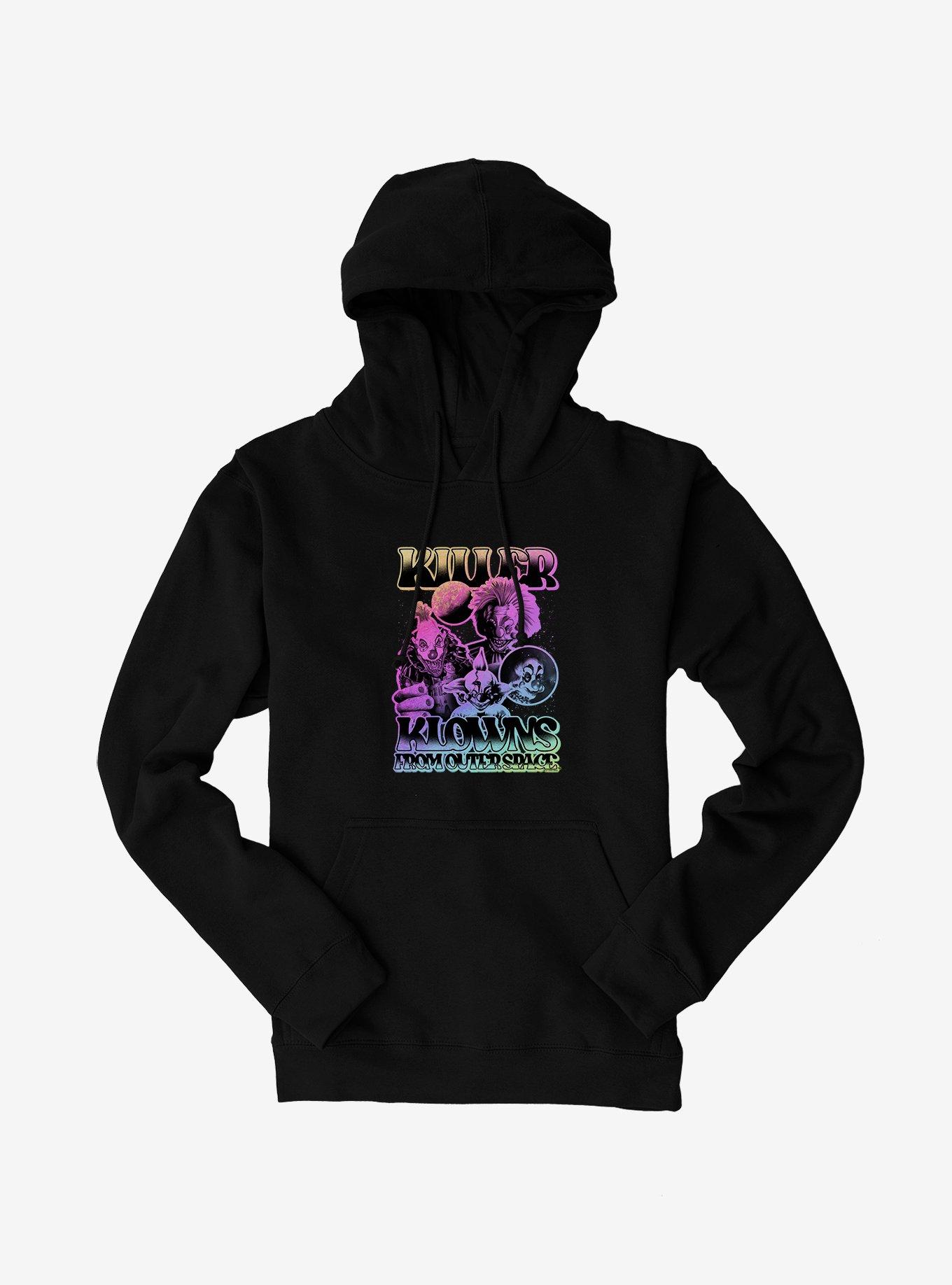 Killer Klowns From Outer Space Gradient Group Hoodie, BLACK, hi-res
