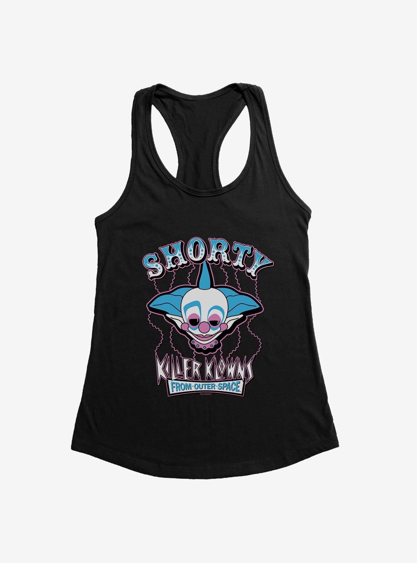 Killer Klowns From Outer Space Shorty Girls Tank, BLACK, hi-res