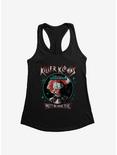 Killer Klowns From Outer Space Pretty Big Shoes To Fill Girls Tank, BLACK, hi-res