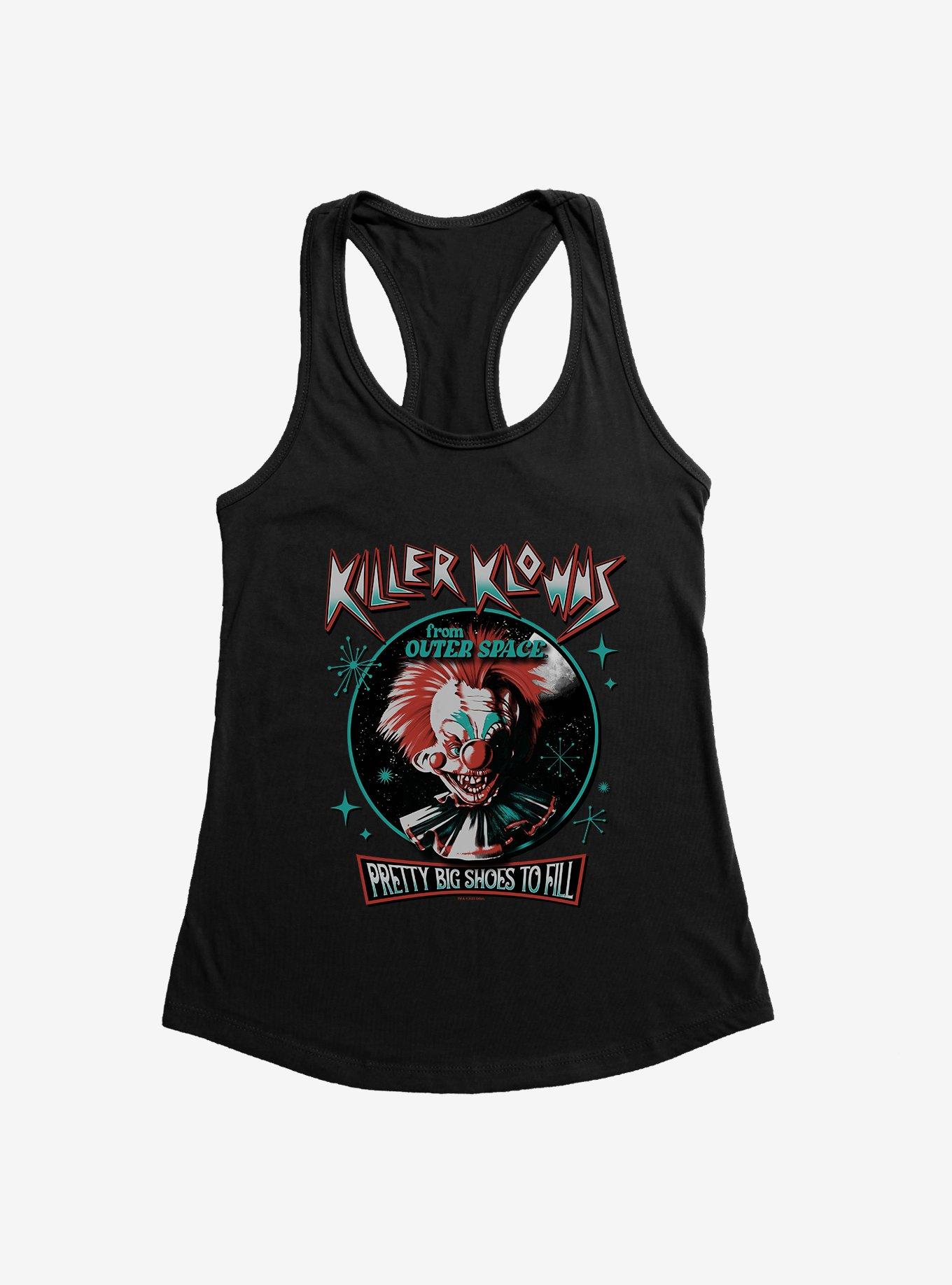 Killer Klowns From Outer Space Pretty Big Shoes To Fill Girls Tank, , hi-res