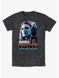 Star Wars Ahsoka Jedi Trainer Tano Mineral Wash T-Shirt, BLACK, hi-res
