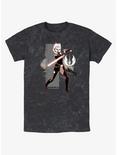 Star Wars Ahsoka Grey Jedi Mineral Wash T-Shirt, BLACK, hi-res