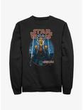 Star Wars Ahsoka Twin Sabers Sweatshirt, BLACK, hi-res