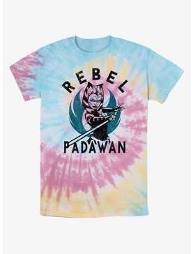Star Wars Ahsoka Rebel Padawan Tie-Dye T-Shirt, , hi-res