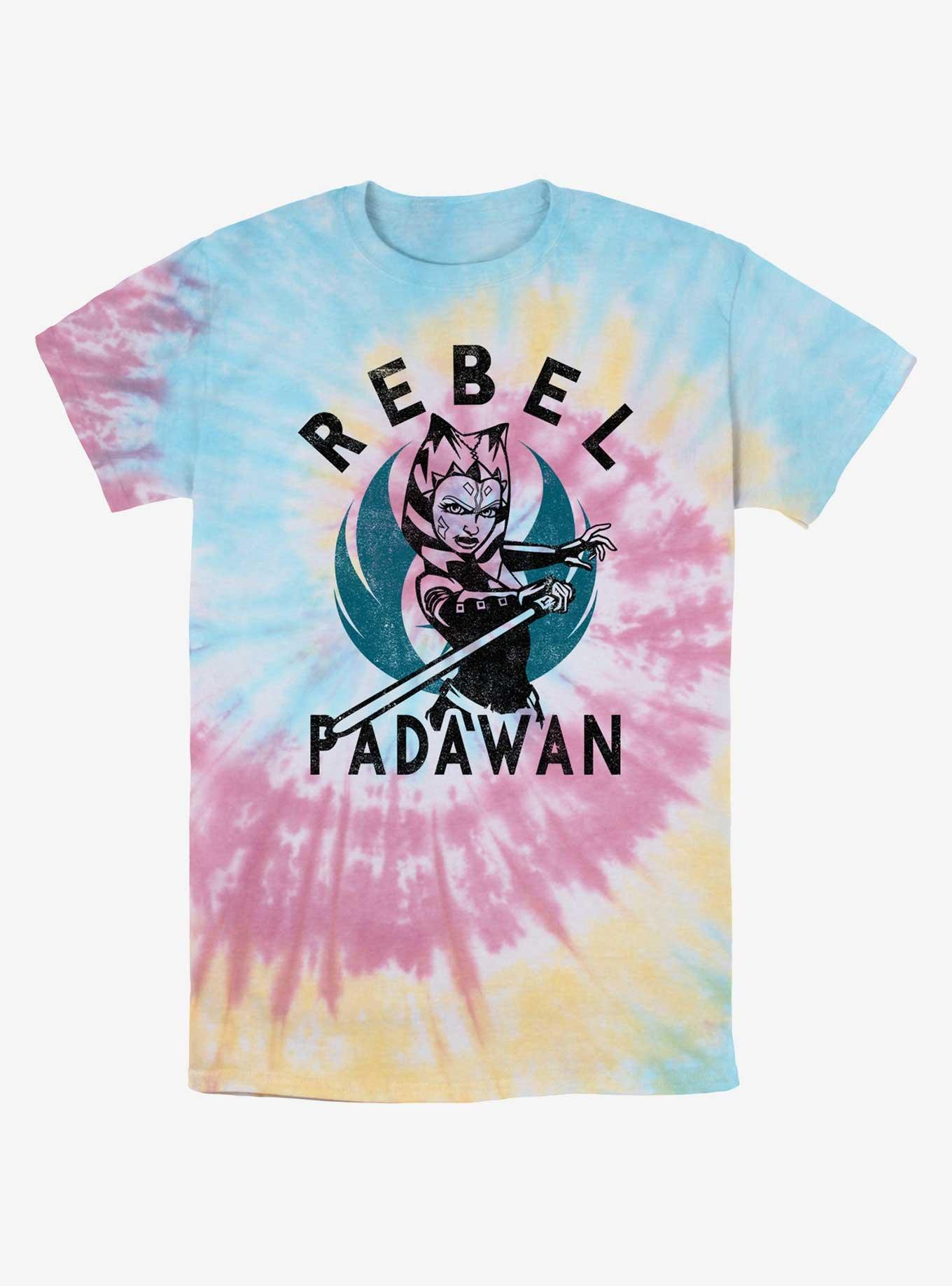 Star Wars Ahsoka Rebel Padawan Tie-Dye T-Shirt, BLUPNKLY, hi-res