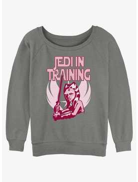 Star Wars Ahsoka Jedi In Training Womens Slouchy Sweatshirt, , hi-res