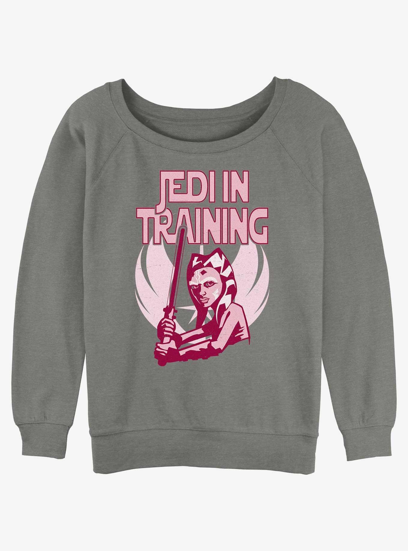 Star Wars Ahsoka Jedi In Training Womens Slouchy Sweatshirt, , hi-res