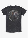 Star Wars Ahsoka Tano Badge Mineral Wash T-Shirt, BLACK, hi-res