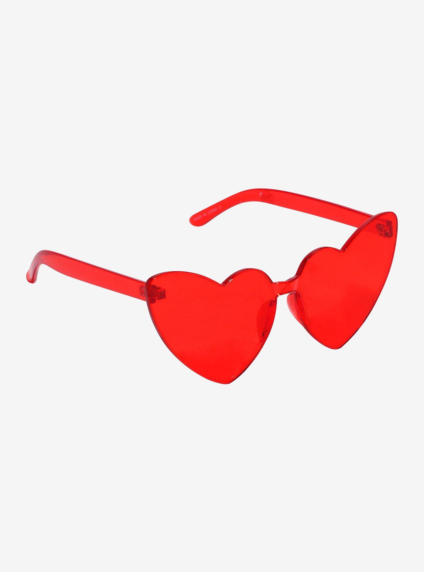 Red Heart Sunglasses, , hi-res