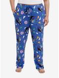 Adventure Time Girls Pajama Pants Plus Size, BLUE, hi-res