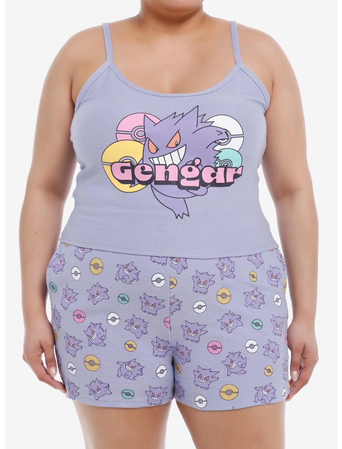 Pokemon Gengar Girls Lounge Set Plus Size, MULTI, hi-res