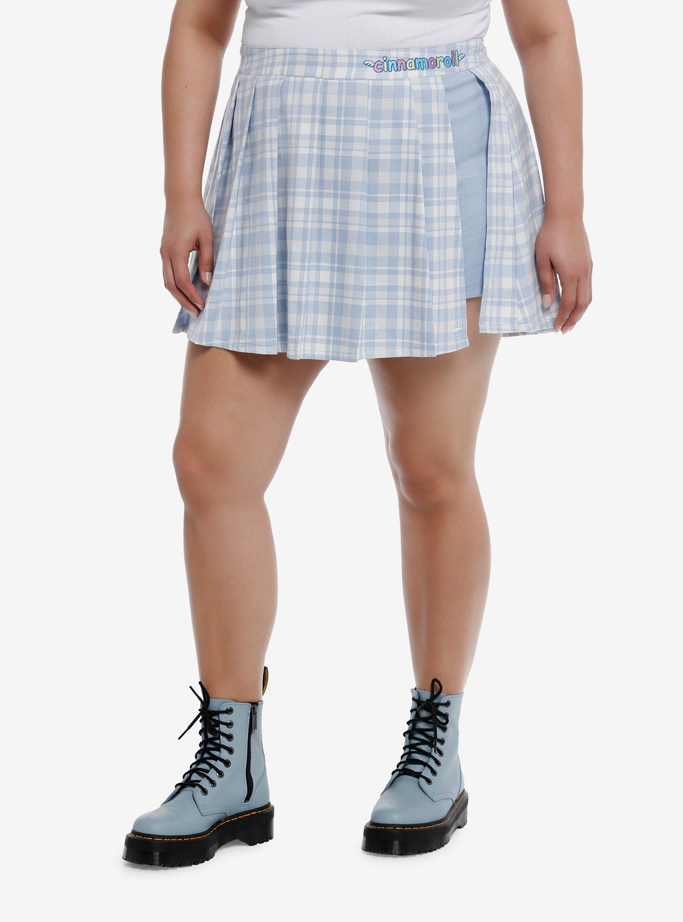 Cinnamoroll Plaid Skort Plus Size, , hi-res