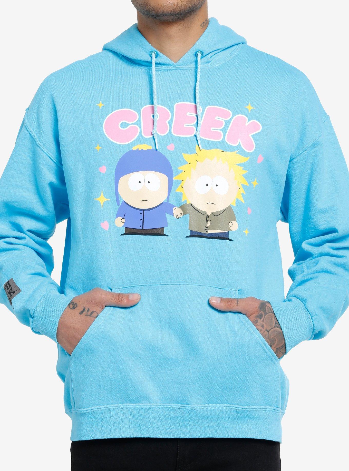 South Park Creek Teal Hoodie, , hi-res