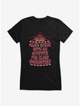 Killer Klowns From Outer Space Alien Bozos With An Apetite For Close Encounters Girls T-Shirt, BLACK, hi-res