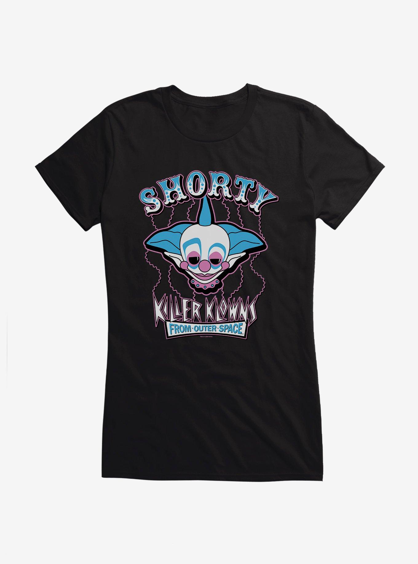 Killer Klowns From Outer Space Shorty Girls T-Shirt, BLACK, hi-res