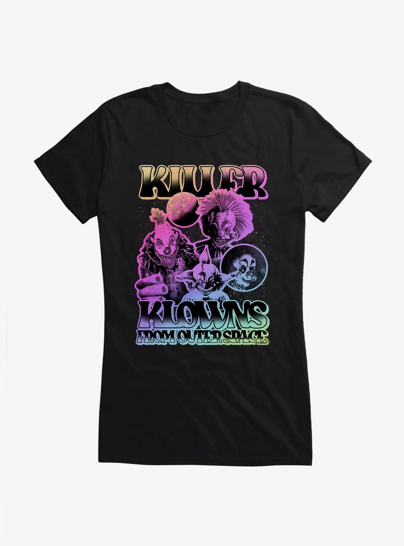 Killer Klowns From Outer Space Gradient Group Girls T-Shirt, , hi-res