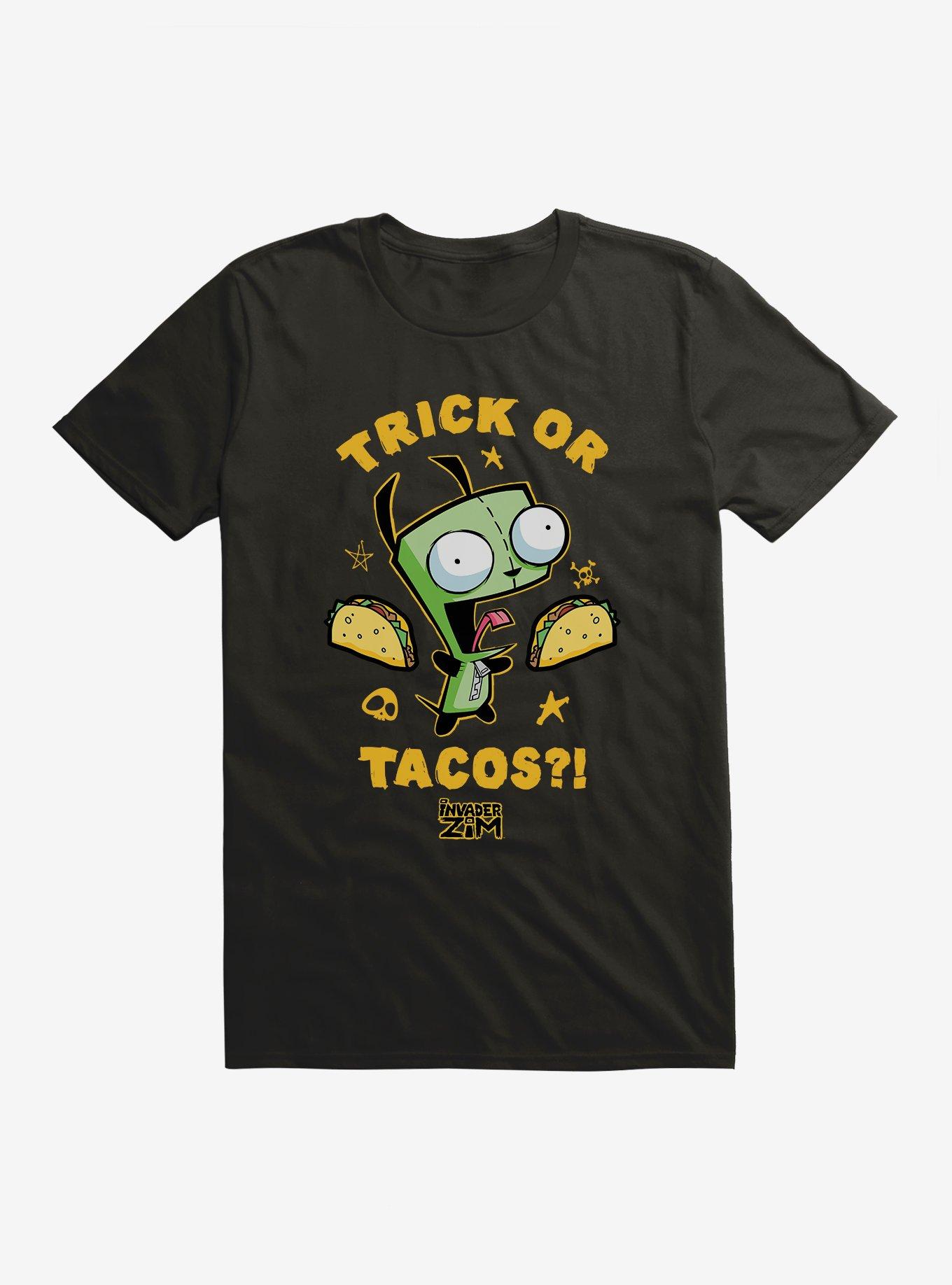 Invader Zim GIR Trick Or Tacos T-Shirt