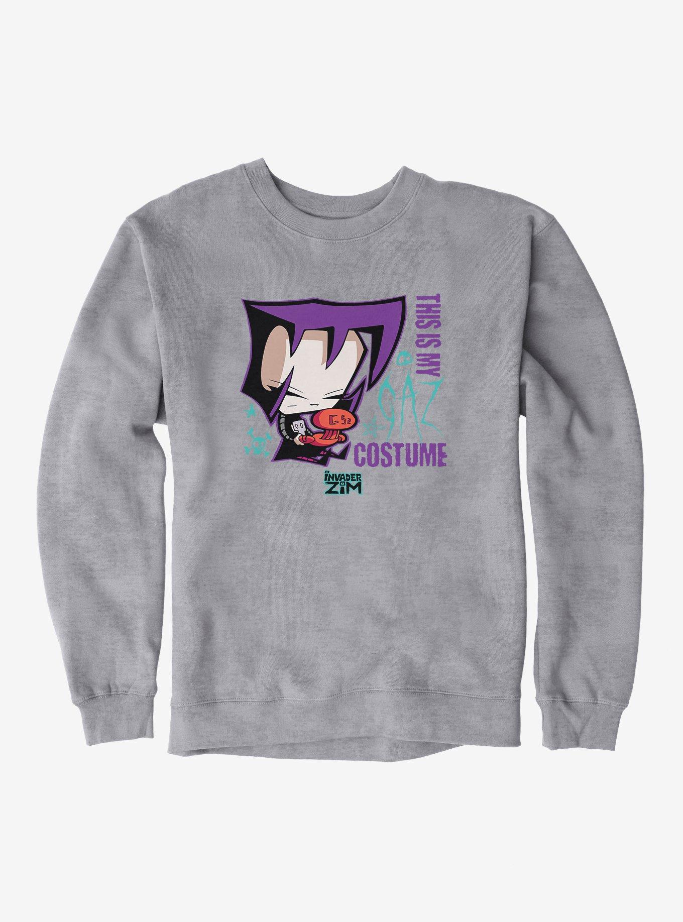 Invader Zim This Is My Gaz Costume Sweatshirt, , hi-res