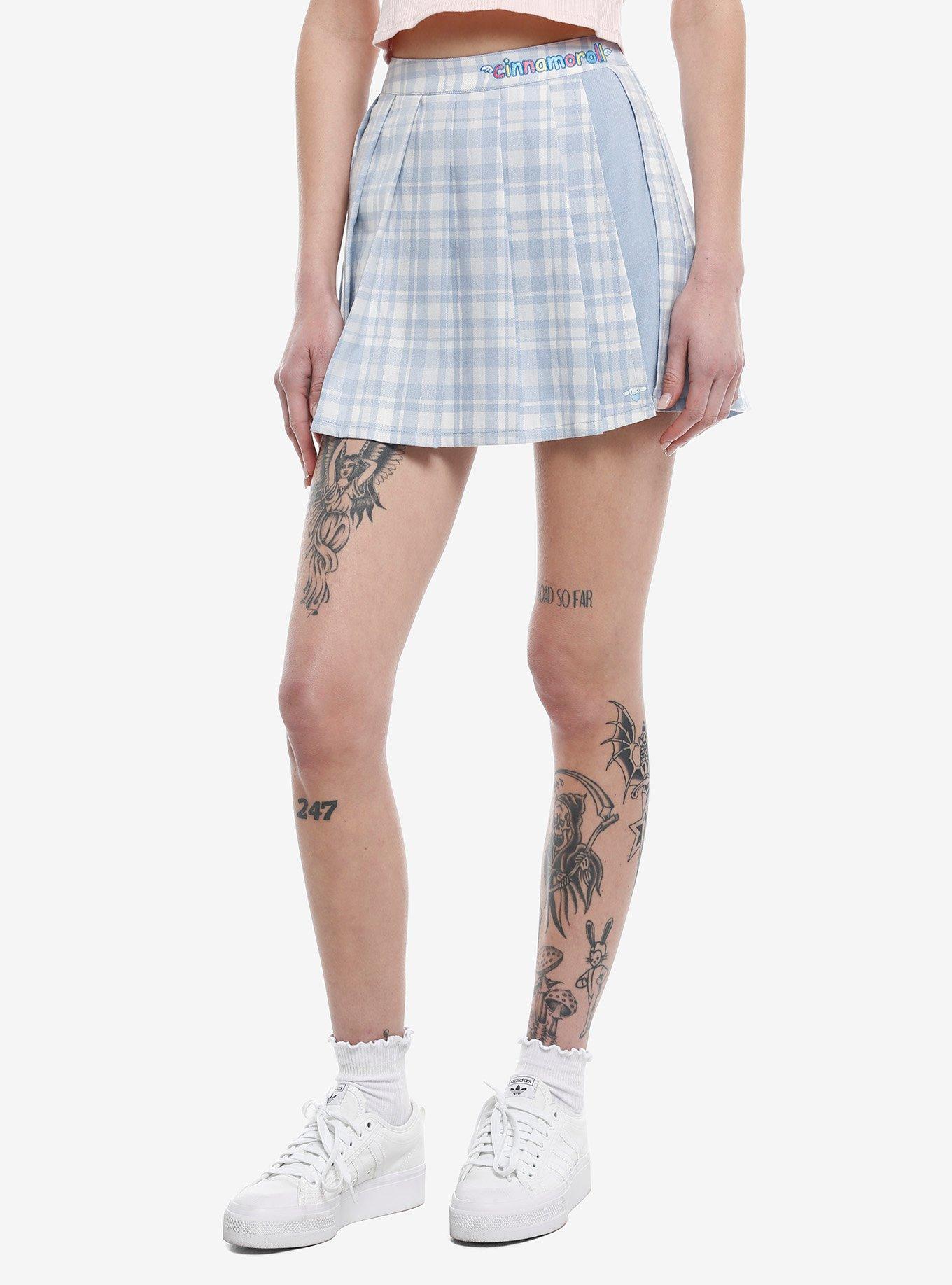 Cinnamoroll Plaid Skort, MULTI, hi-res