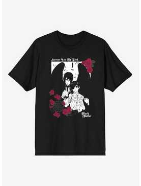 Black Butler Sebastian & Ciel Roses T-Shirt, , hi-res