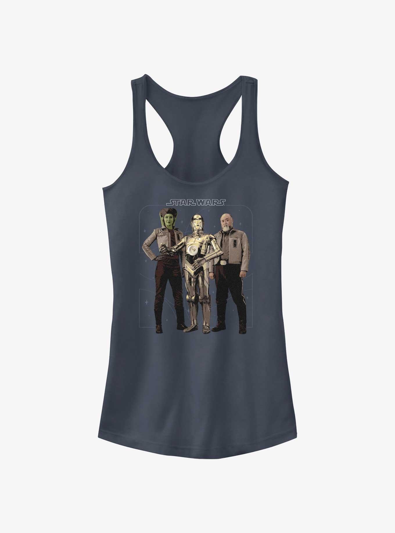 Star Wars Ahsoka Hera Syndulla C-3PO and Carson Teva Girls Tank