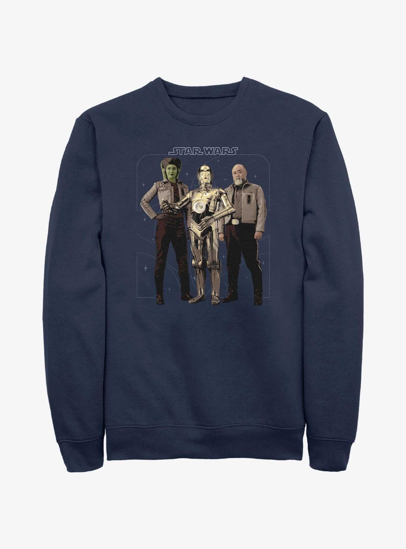 Star Wars Ahsoka Hera Syndulla C-3PO and Carson Teva Sweatshirt, , hi-res
