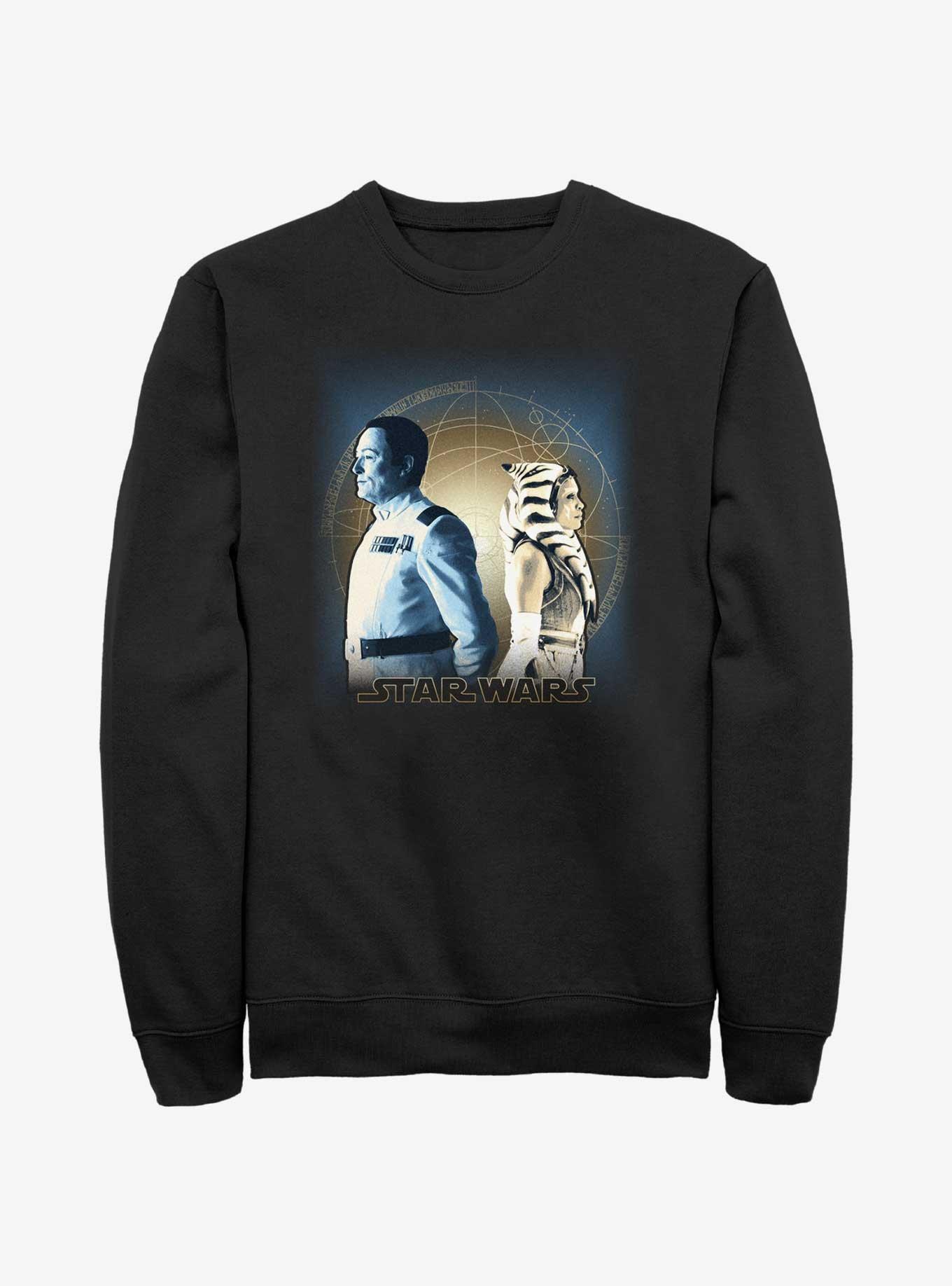 Star Wars Ahsoka Thrawn & Ahsoka Sweatshirt, BLACK, hi-res