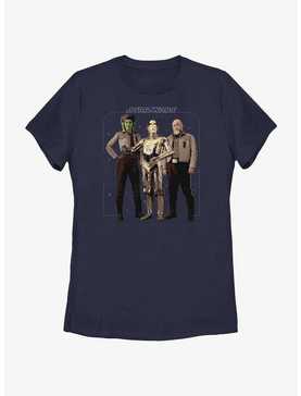Star Wars Ahsoka Hera Syndulla C-3PO and Carson Teva Womens T-Shirt, , hi-res