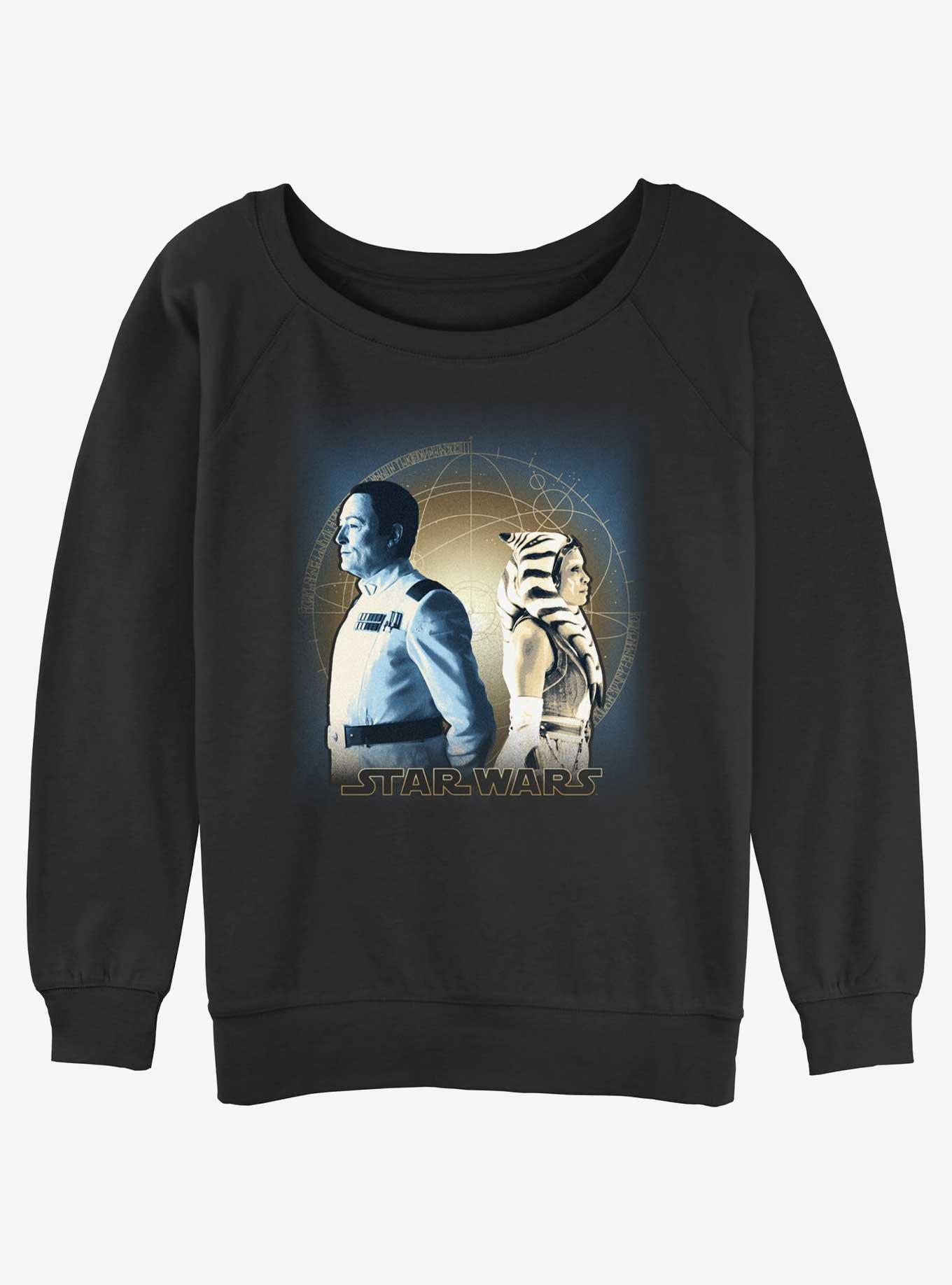 Star Wars Ahsoka Thrawn & Ahsoka Womens Slouchy Sweatshirt, , hi-res