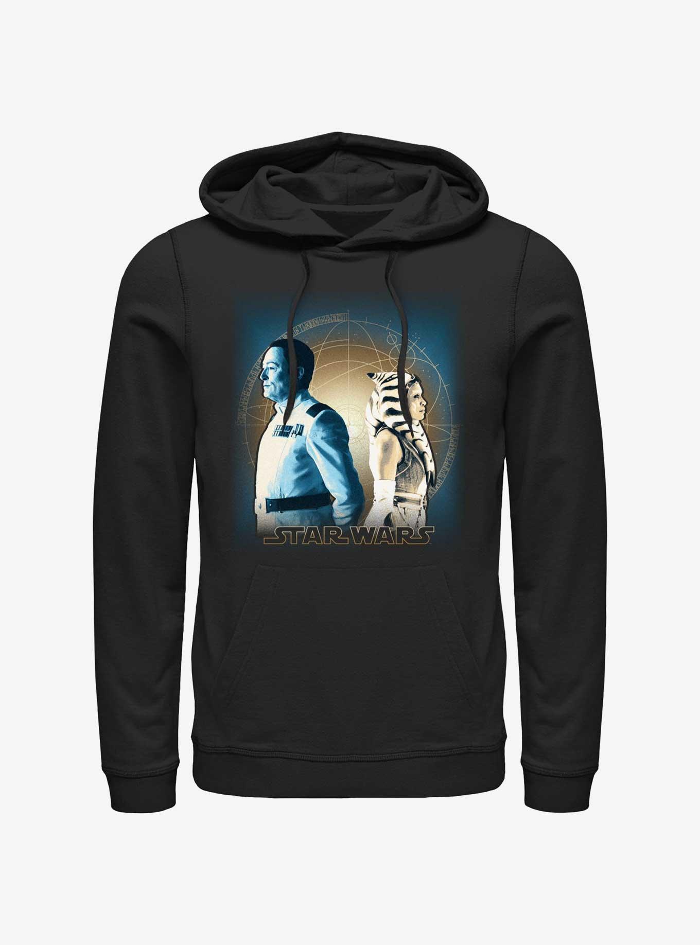 Star Wars Ahsoka Thrawn & Ahsoka Hoodie, BLACK, hi-res