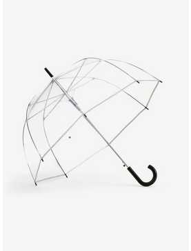 52" Bubble Stick Auto Open Umbrella Clear, , hi-res