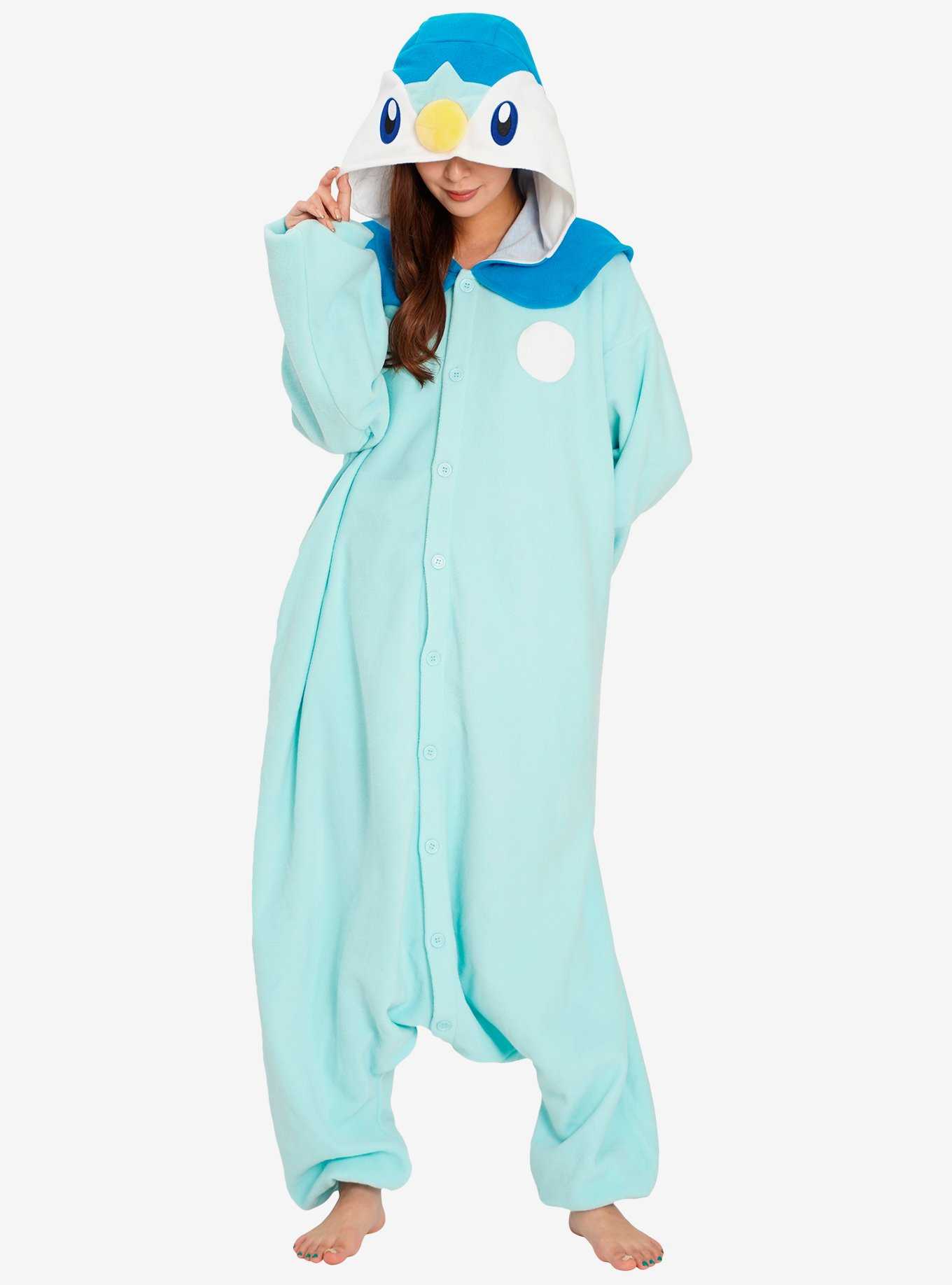 Pokémon Piplup Kigurumi, , hi-res