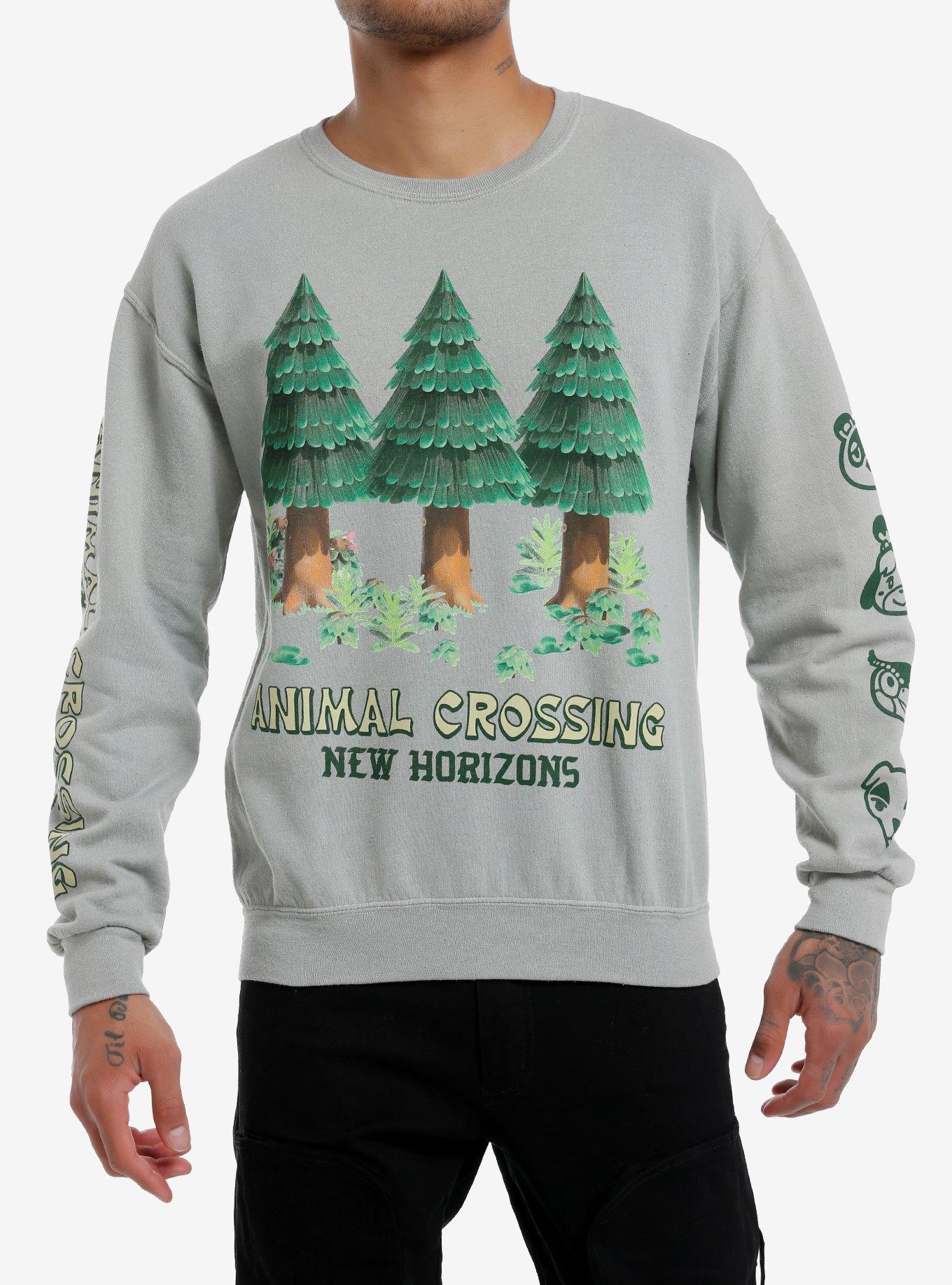 Animal Crossing: New Horizons Trees Characters Sweatshirt, MULTI, hi-res