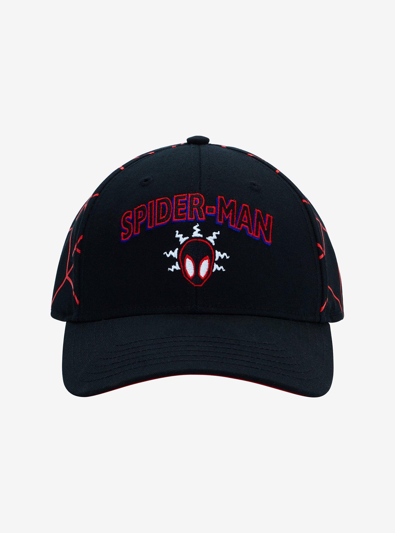 Marvel Spider-Man: Across The Spider-Verse Miles Web Snapback Hat, , hi-res