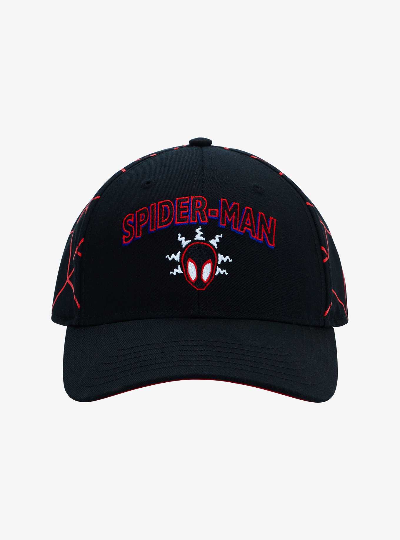 Marvel Spider-Man: Across The Spider-Verse Miles Web Snapback Hat, , hi-res