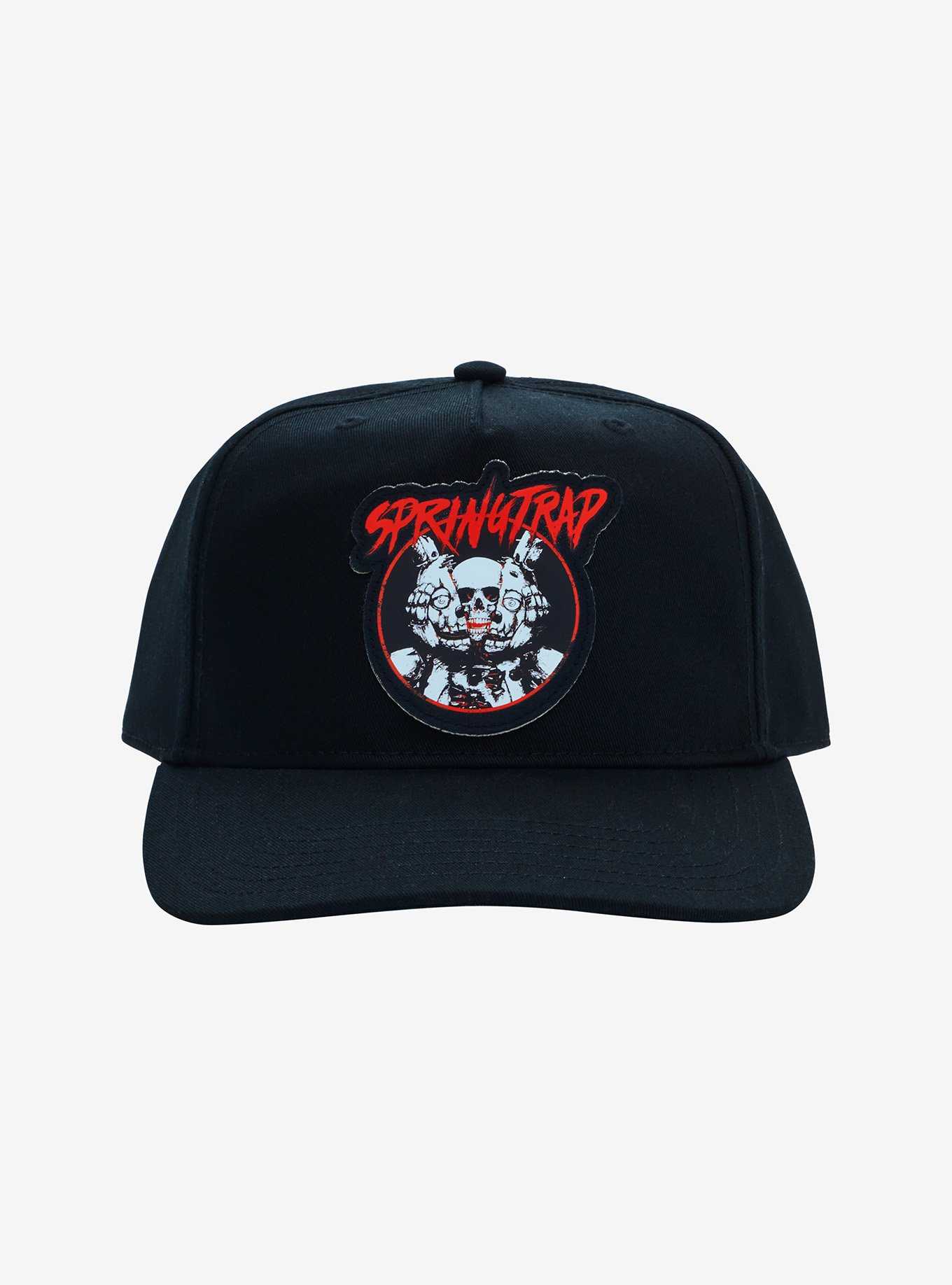 Snapback Trucker Hat for Men - Mesh Baseball Cap - Bear/Cyborg