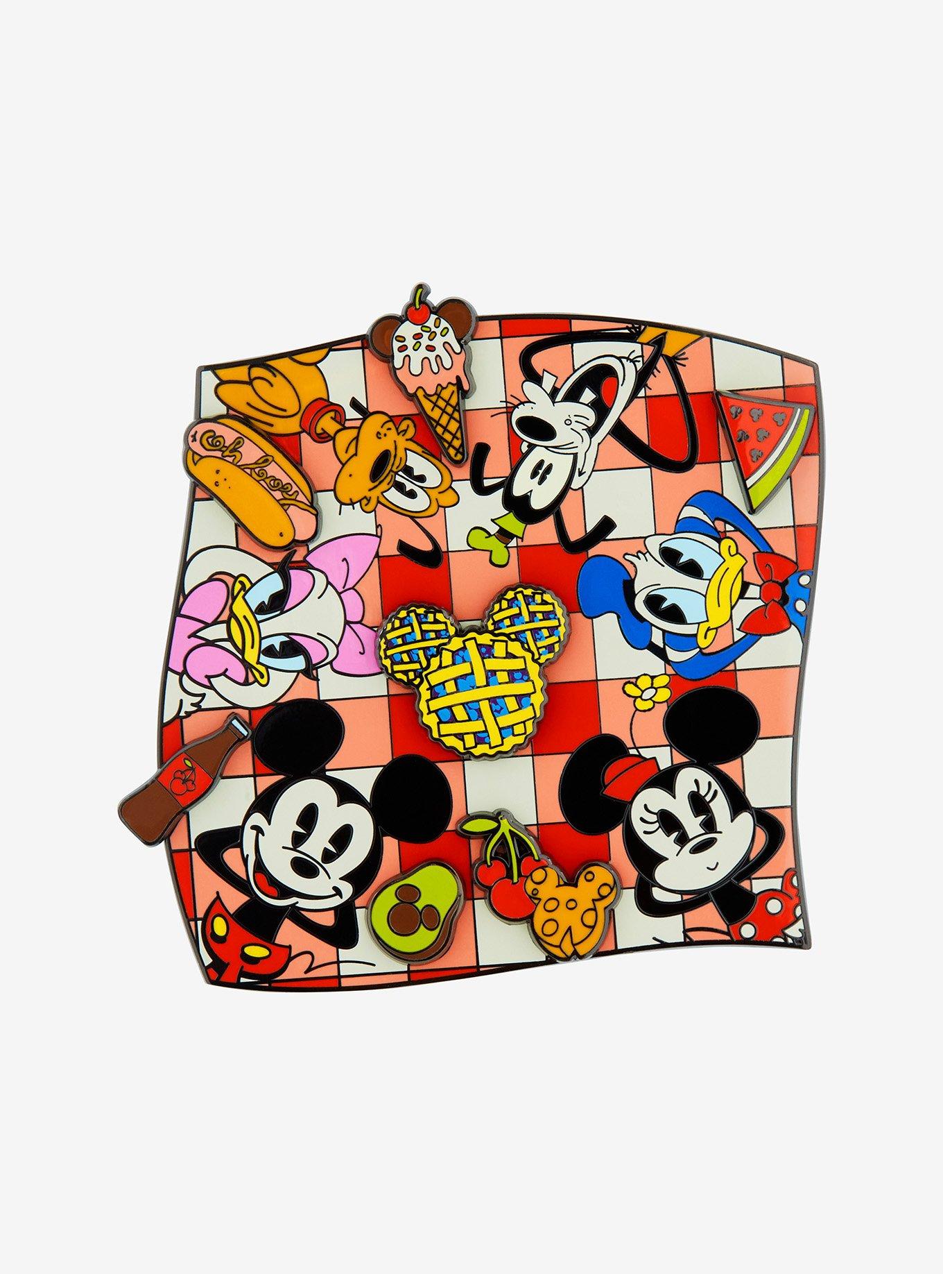 Disney Mickey Mouse And Friends Picnic Spinning 3 Inch Pin, , hi-res