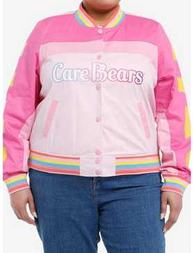 Care Bears Rainbow Varsity Racing Jacket Plus Size, , hi-res