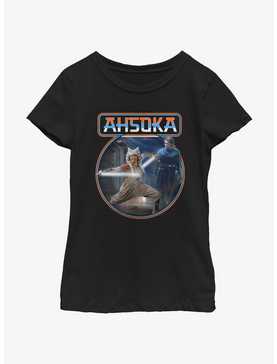 Star Wars Ahsoka Anakin Jedi Training Youth Girls T-Shirt BoxLunch Web Exclusive, , hi-res
