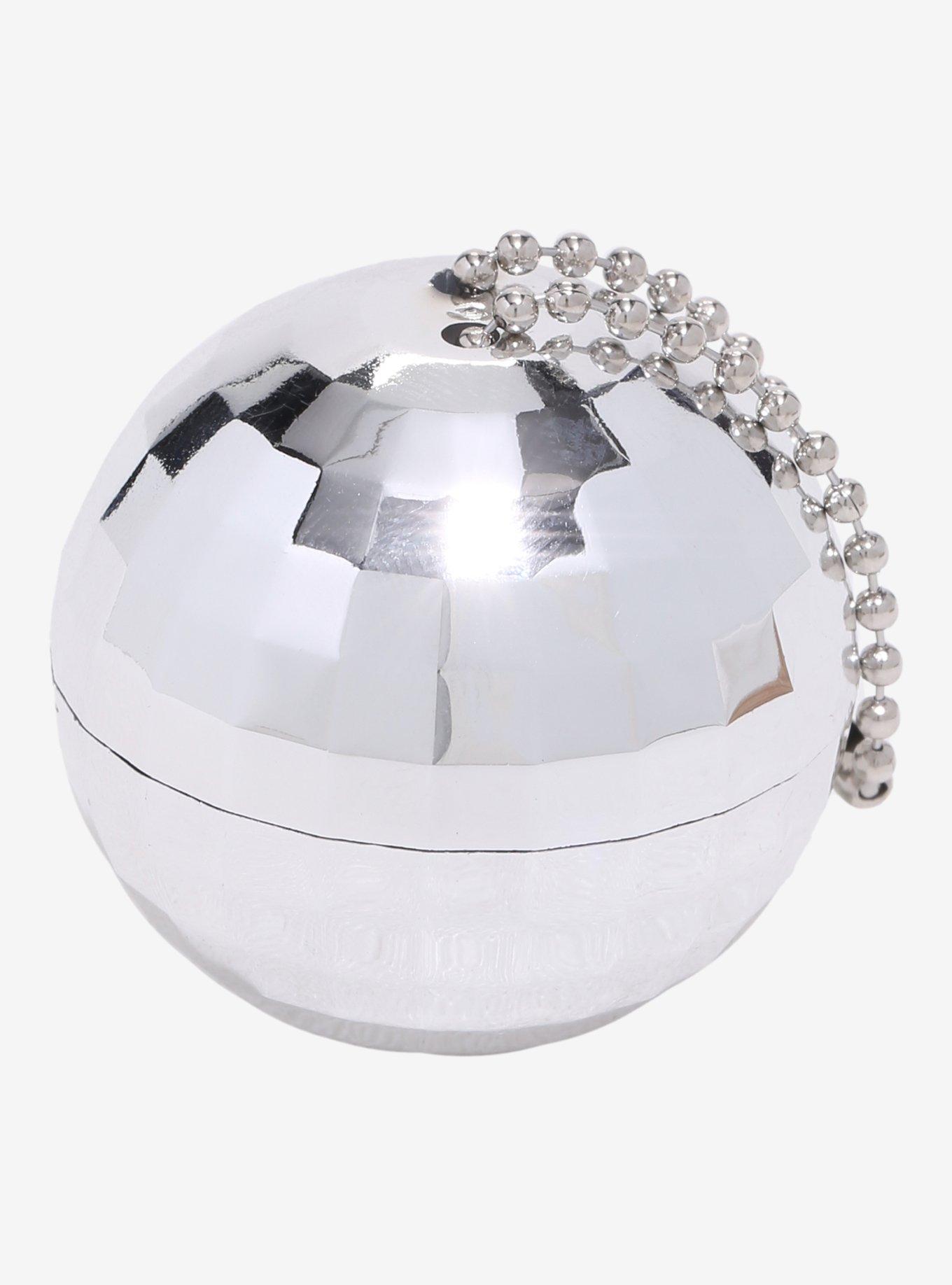 Disco Ball Lip Balm Keychain, , hi-res