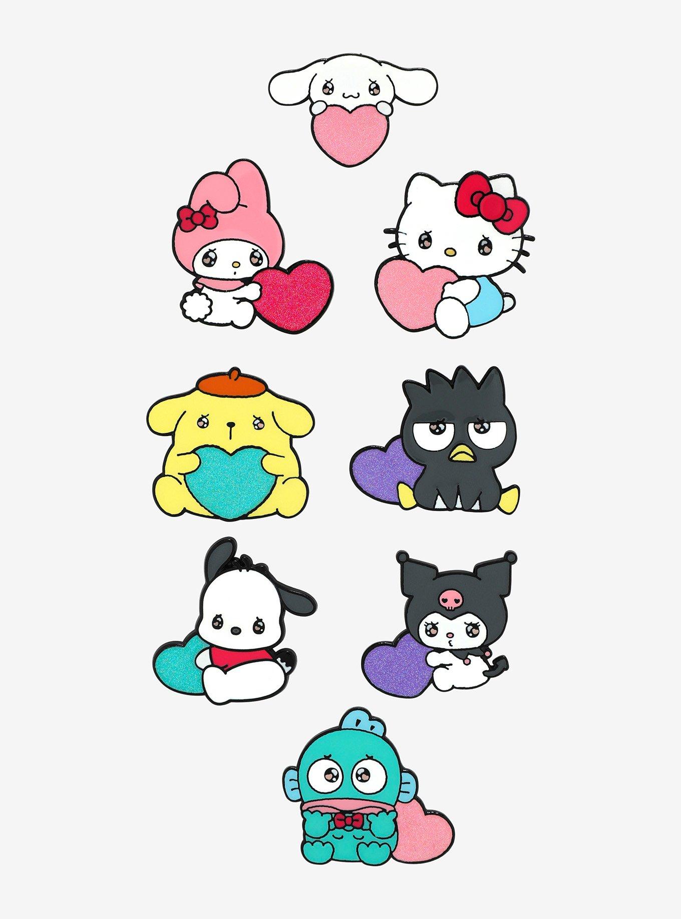 Sanrio Hello Kitty and Friends Emo Kyun Blind Box Enamel Pin