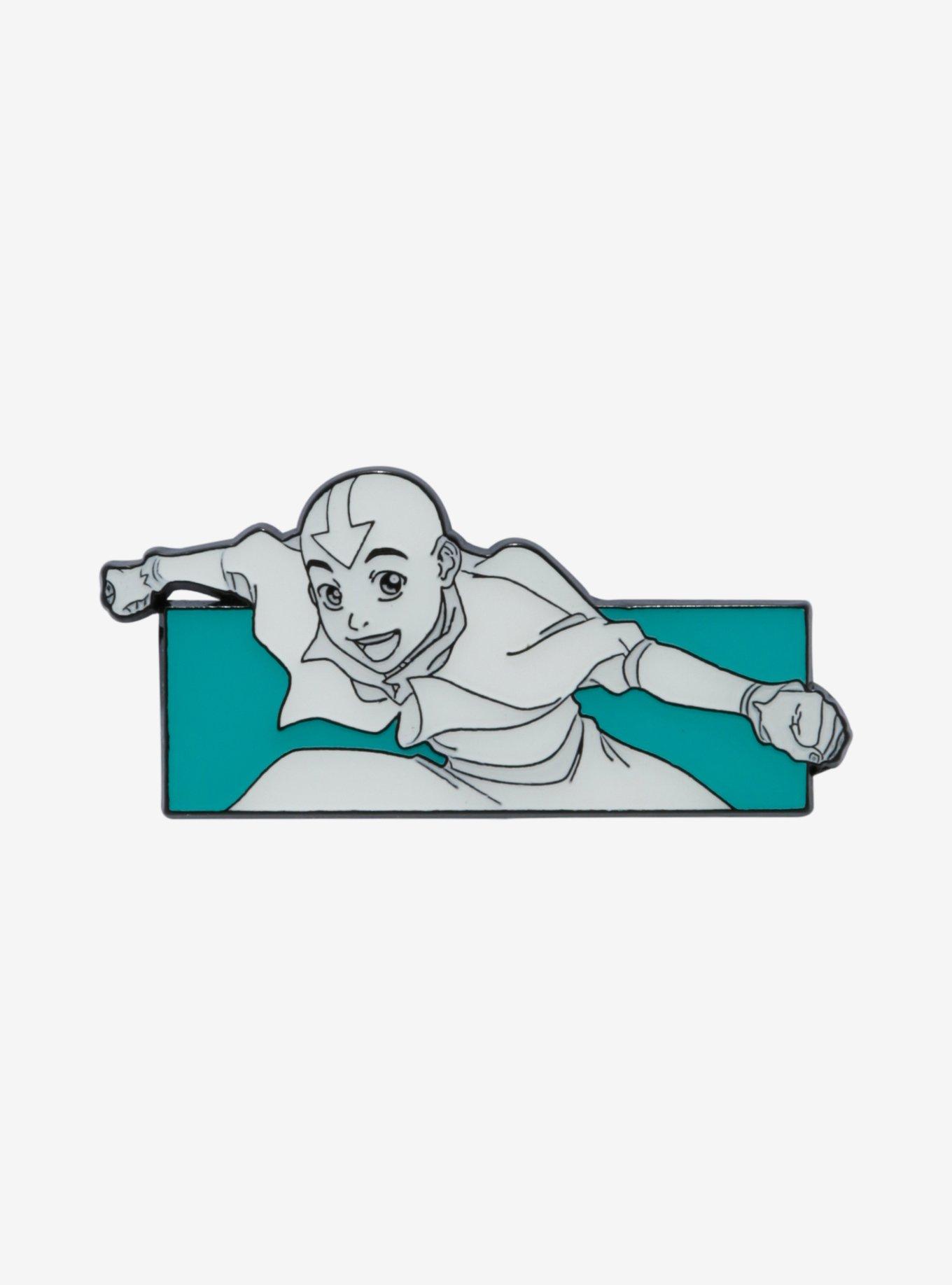 Avatar: The Last Airbender Aang Minimalist Enamel Pin — BoxLunch Exclusive