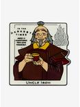 Avatar: The Last Airbender Uncle Iroh Portrait Enamel Pin - BoxLunch Exclusive, , hi-res