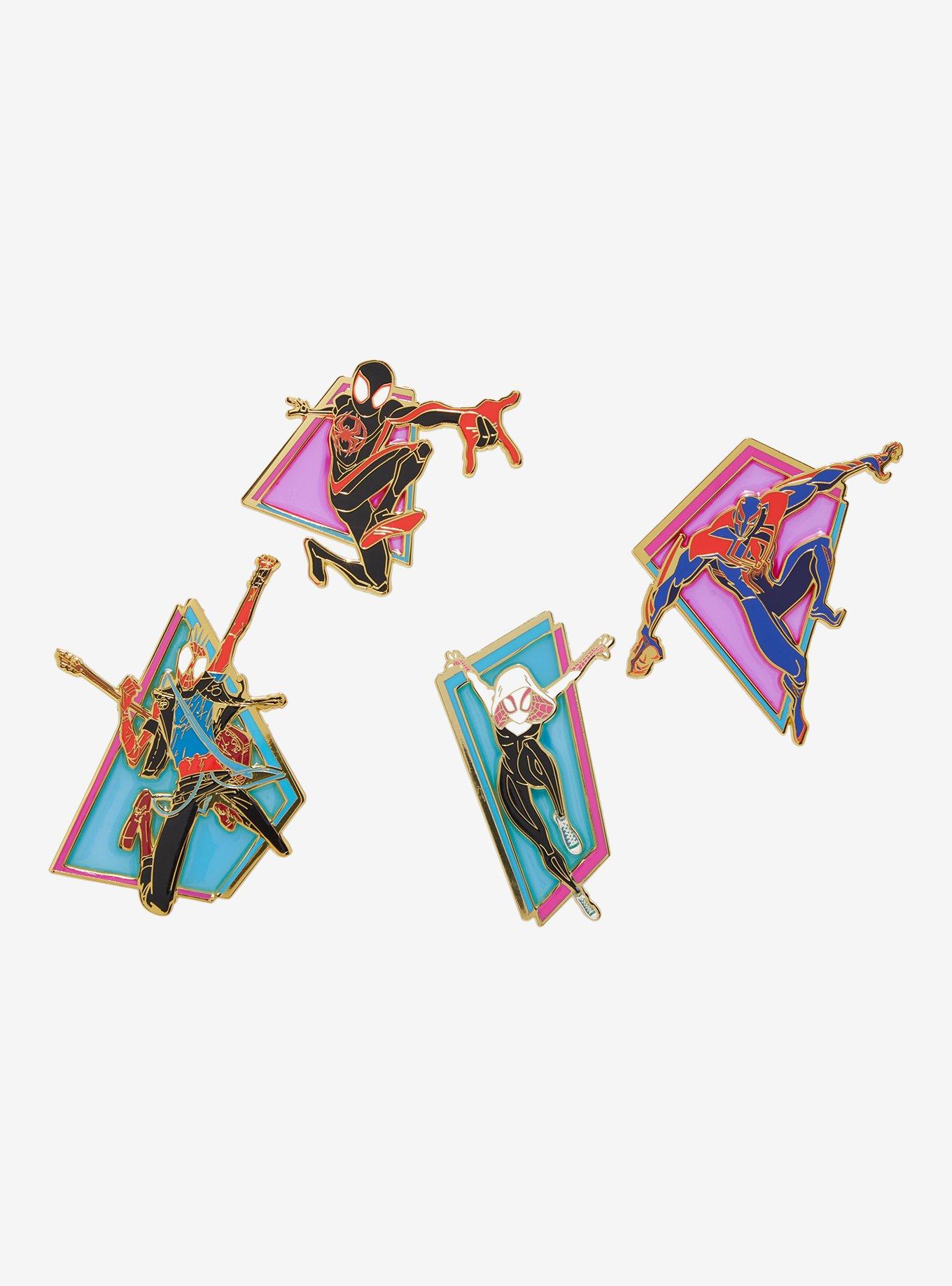 Marvel Spider-Man: Across The Spider-Verse Enamel Pin Set, , hi-res