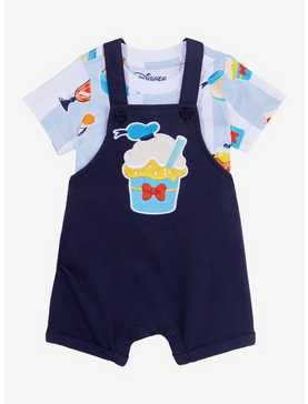 Disney Donald Duck Ice Cream Infant Overall Set - BoxLunch Exclusive, , hi-res